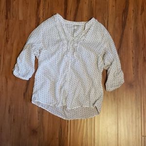Lauren Conrad 1/2 sleeve lightweight blouse